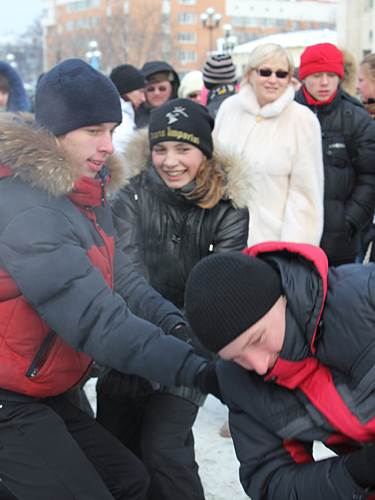 Пущинцы на слете православной молодежи в Люберцах 2012