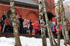 Масленица-2014 в Пущинской воскресной школе Вертоград