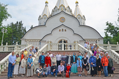 Паломничество слушателей Пущинских ББК и учащихся воскресной школы Вертоград на Бутовский полигон