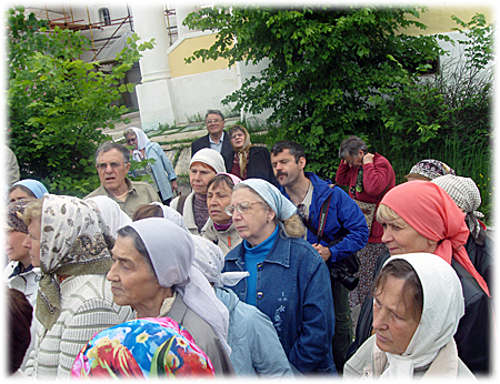 Слушатели Курсов в Саввино-Сторожевском монастыре