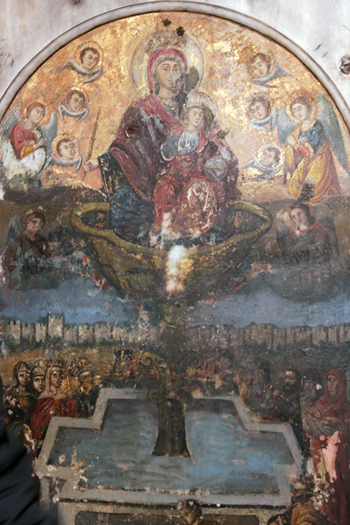 Женский монастырь Балыклы, икона "Живоносный источник" 