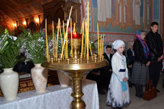 Пасха 2013 в Михаило-Архангельском храме г.Пущино