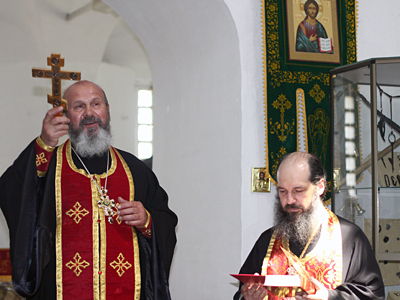 Молебен по окончании учебного года в воскресных школа Серпухова